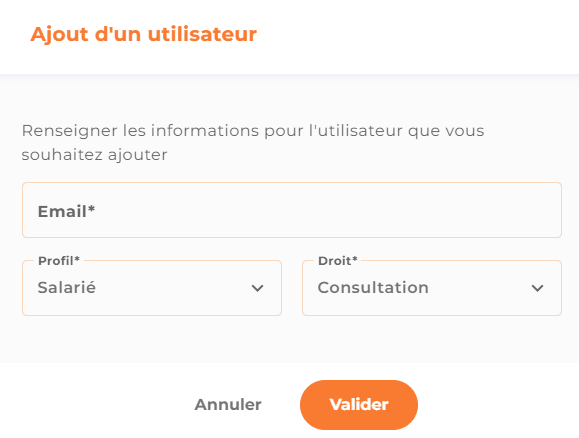 Ajout d un utilisateur